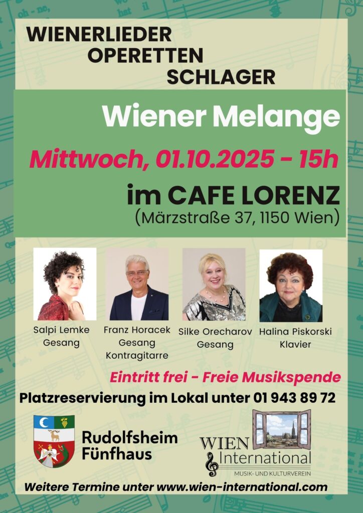 Cafe Lorenz 1.Oktober 2025 Flyer